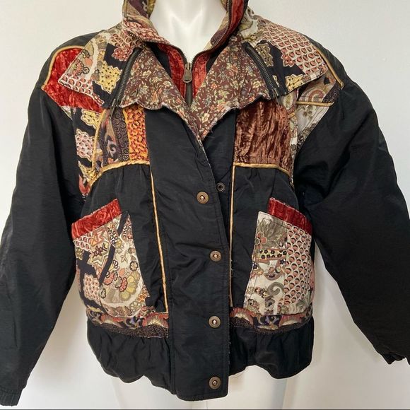 Gorgeous! Winlit Vintage Down Puffer Ski Jacket - Picture 10 of 16